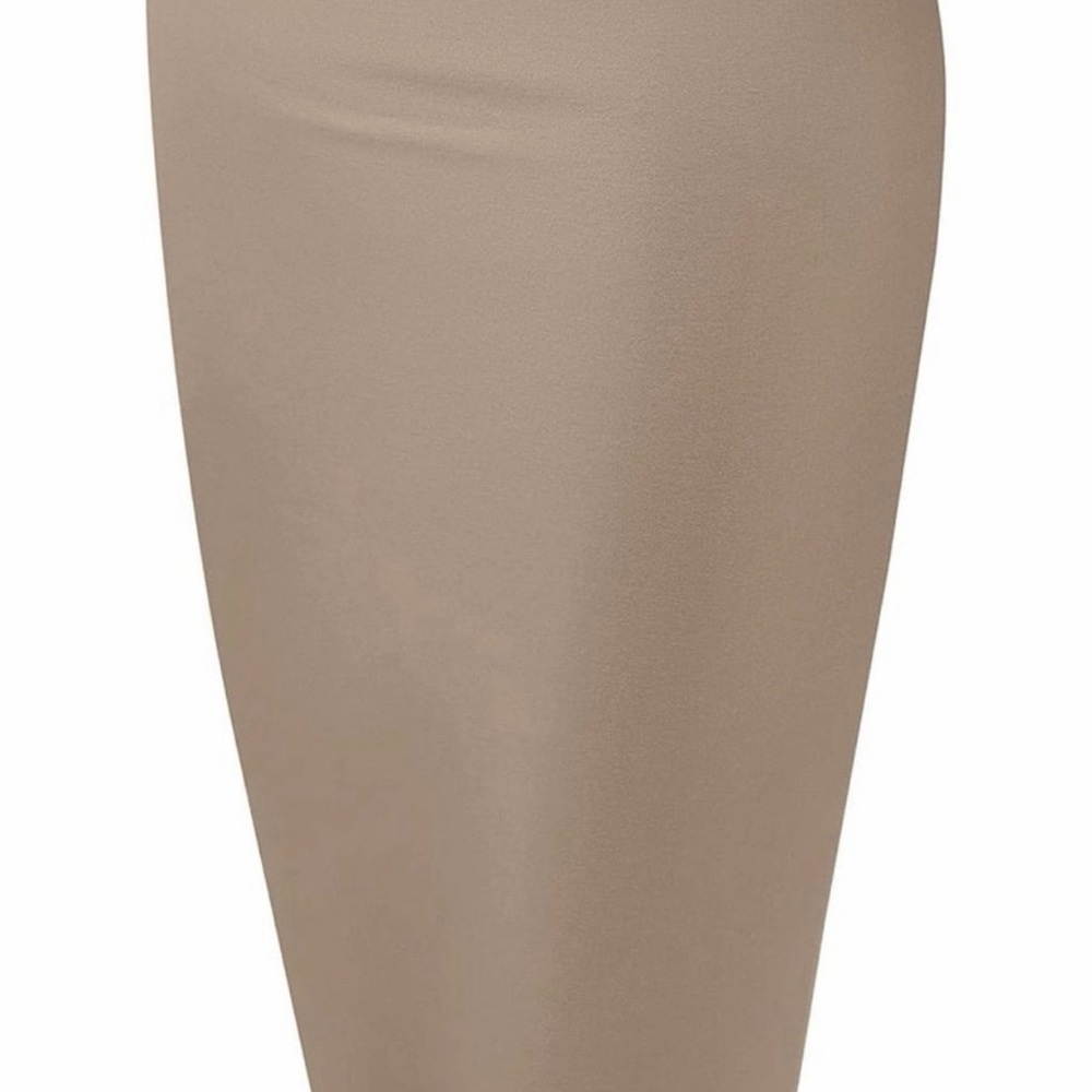 Elegant Tan Pencil Skirt